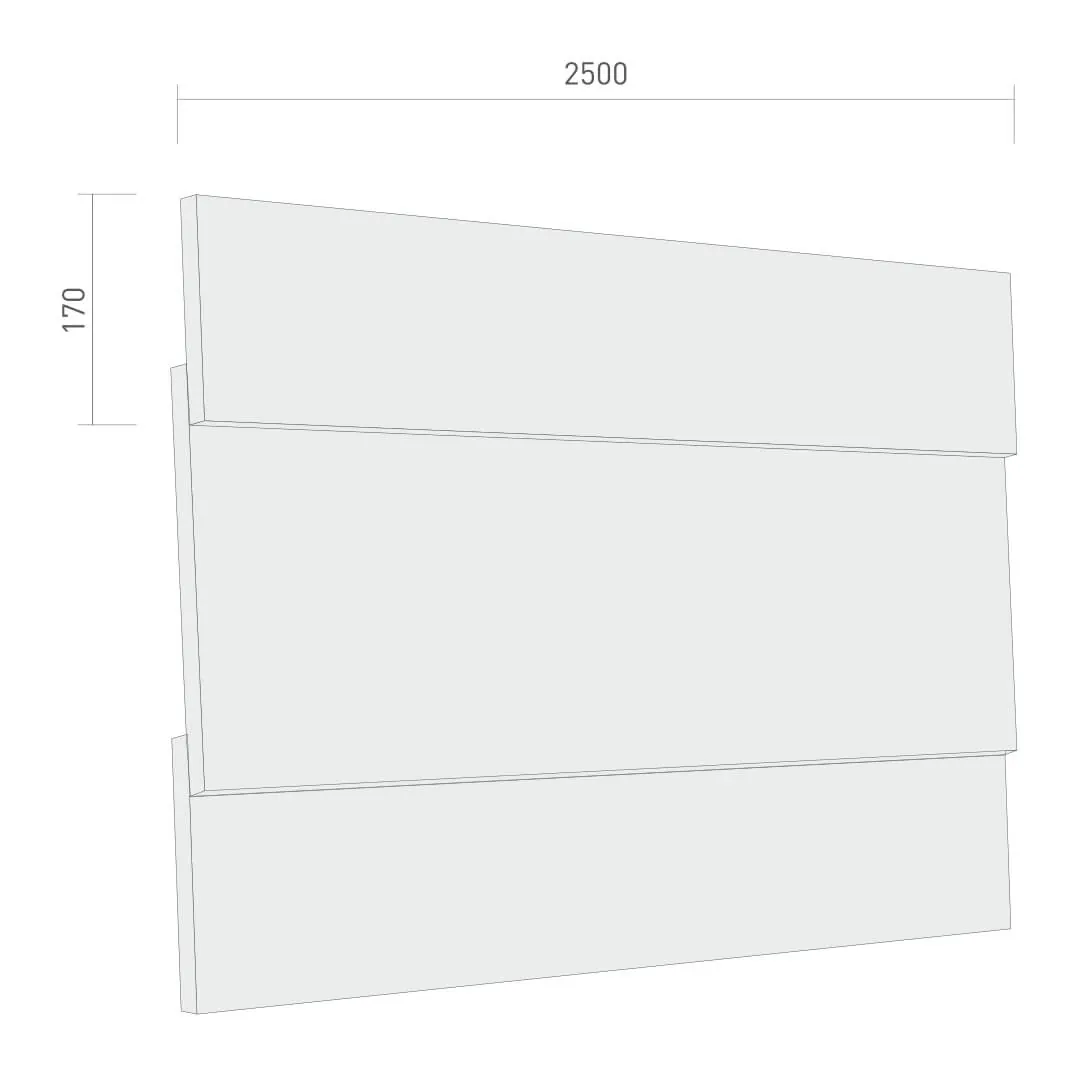 Ceviz Ağacı Desenli Siding — teknik çizim 2