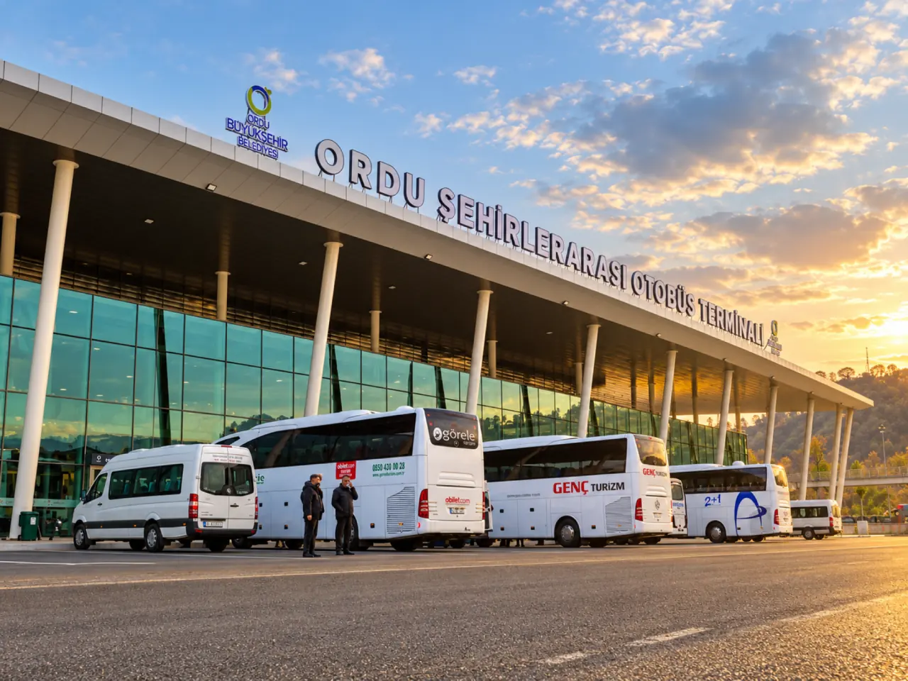 Ordu Şehirlerarası Otobüs Terminali — Ordu cephe uygulaması, ONS CEPHE (2/4)